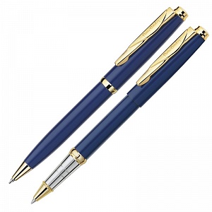 Набор подарочный Pierre Cardin Pen&Pen - Blue GT, ручка шариковая + ручка роллер