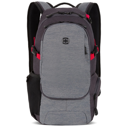 Рюкзак Swissgear, серый, 24х15,5х46 см, 15,5 л