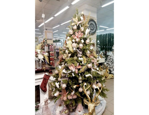 Ель искусственная НОВГОРОДСКАЯ 240 см, хвоя ЛИТАЯ 100%, Max CHRISTMAS в интернет-магазине VsemPodarok.com фото 2