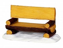 Бревенчатая скамейка, 4x7.3x3.5 см, LEMAX