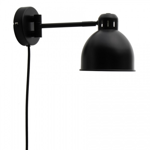 Лампа настенная job mini, черная матовая