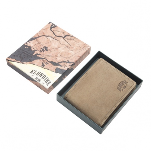 Бумажник Klondike Tony, коричневый, 12x9 см фото 9