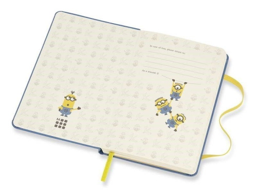 Блокнот Moleskine Minions Limited Edition, в линейку фото 3