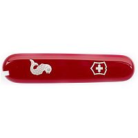 Передняя накладка для ножей Victorinox 91 мм, пластиковая, красная