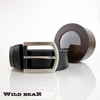 Ремень WILD BEAR RM-007f Black Premium