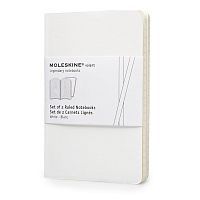 Набор 2 блокнота Moleskine Volant Pocket, в линейку
