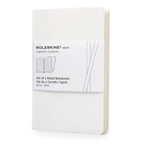 Набор 2 блокнота Moleskine Volant Pocket, в линейку