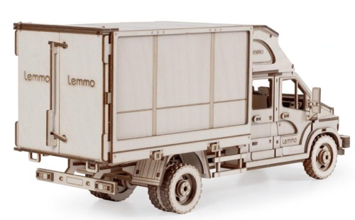 Конструктор 3D деревянный Lemmo Фургон Лито фото 4