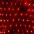 Гирлянда Сетка 1.5*1 м, 144 красных LED ламп, прозрачный ПВХ, уличная, соединяемая, IP44, SNOWHOUSE