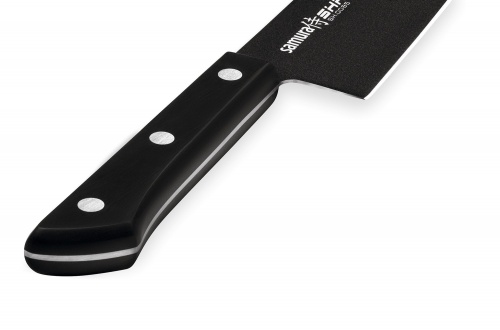 Набор из 3 ножей Samura Shadow с покрытием Black-coating, AUS-8, ABS пластик фото 13