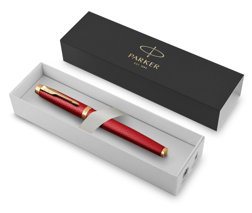Parker IM Premium - Red GT, ручка-роллер, F фото 2