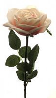 Роза Гран При розовая 65 см живое прикосновение (24 шт.в упак.)