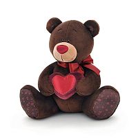 Медведь Choco с сердцем, 50 см, ORANGE TOYS
