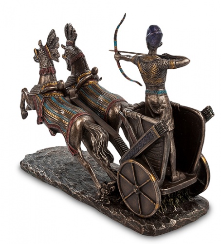 WS-498 Статуэтка "Рамзес II на колеснице" фото 2