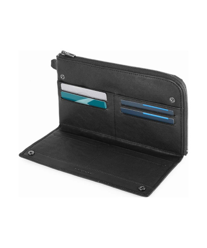 Клатч мужской Piquadro BRIEF AC4458BR/N черный натур.кожа фото 4