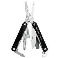 Мультитул Leatherman Squirt ES4, 9 функций, черный