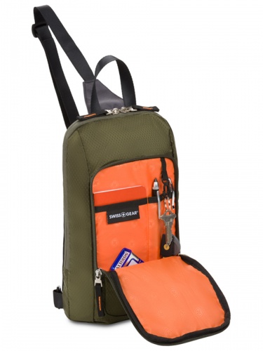 Рюкзак Swissgear с одним плечевым ремнем, 18x5x33 см, 4 л фото 4