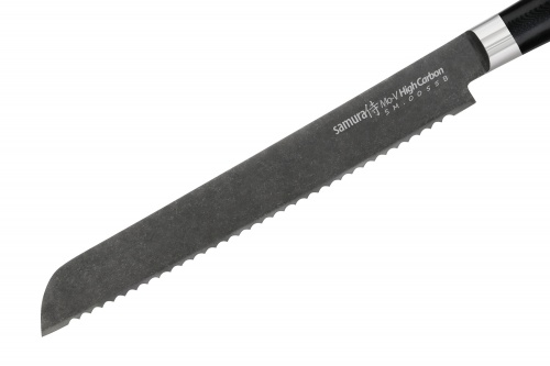 Нож Samura для хлеба Mo-V Stonewash, 23 см, G-10 фото 3