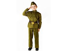 Детская военная форма "Солдат л"юкс (с брюками), Бока
