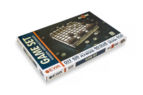 Конструктор деревянный 3D EWA Gameset Игровой набор фото 8