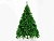Искусственная елка Питерская 3.0 м, ПВХ, CRYSTAL TREES