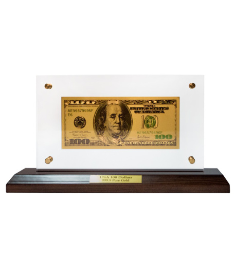 HB-079 «Банкнота 100 USD (доллар) США» фото 2