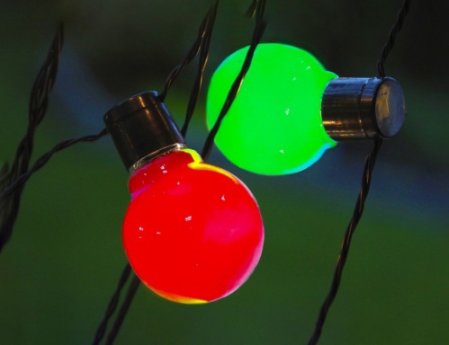 Электрогирлянда PARTY BALLS, 16 ярких цветных ламп, 4.5+5 м, уличная, STAR trading фото 2