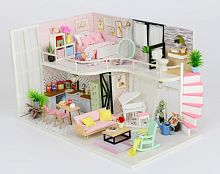 Румбокс, интерьерный конструктор MiniHouse Розовый лофт