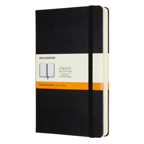 Блокнот Moleskine Classic Expended Large, 400 стр., черный, в линейку