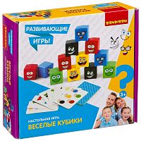 Развивающая игра "Веселые Кубики"