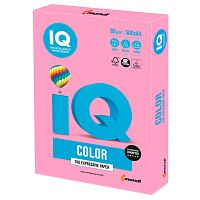 Бумага цветная для принтера IQ Color А4, 80 г/м2, 500 листов, розовая, PI25