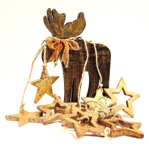Фигурка декоративная raindeer, 29х19х6 см фото 3