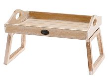 Поднос-столик для завтрака LIVING, деревянный, 30х20х18 см, Koopman International
