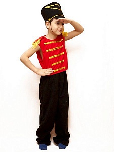 Карнавальный костюм "Гусар" люкс, 122-134 см, 5-7 лет, Бока