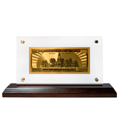 HB-079 «Банкнота 100 USD (доллар) США» фото 3