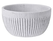 Декоративное кашпо РЭЙЕ, круглое, керамика, 20х12 см, Koopman International