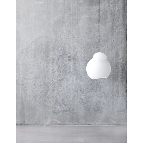 Лампа подвесная air, 32,5хD28 см, белое опаловое стекло фото 4