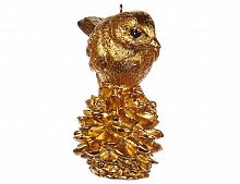 Ёлочная игрушка "Птичка-малютка", металл, золотая, 7 см, разные модели, Goodwill