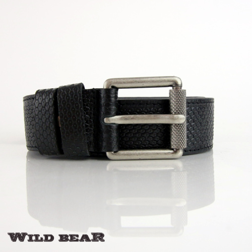 Ремень WILD BEAR RM-009m Black (125 см)