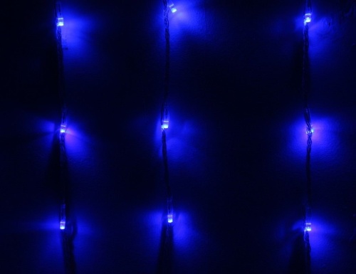 Световой занавес "Водопад", эффект 'стекания', LED-огни, контроллер, прозрачный провод PVC, SNOWHOUSE фото 4
