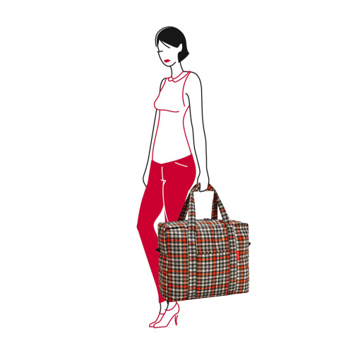 Сумка складная Mini maxi touringbag glencheck red фото 4