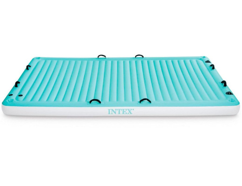 Надувной матрас-платформа для плавания Water Lounge, 310х183 см, Intex фото 7