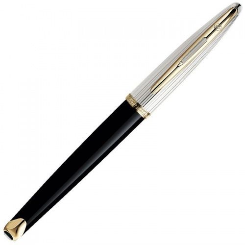 Waterman Carene - Deluxe Black GT, ручка-роллер, F, BL фото 2