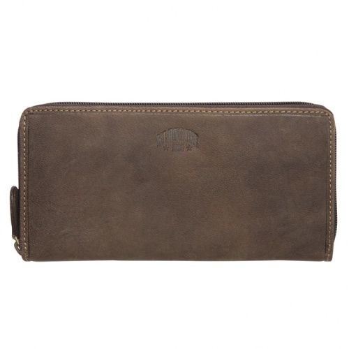 Бумажник Klondike Mary, коричневый, 19,5x10 см фото 10
