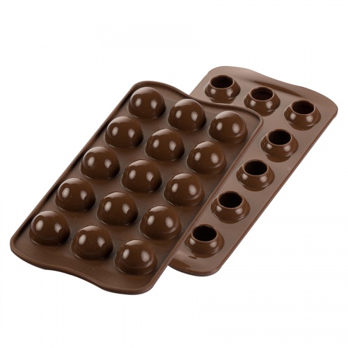 Форма для приготовления конфет tartufino 11 х 21 см силиконовая