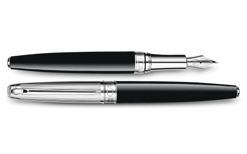 Carandache Leman - Bicolor Black Lacquer SP, перьевая ручка, F фото 3