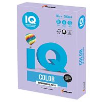 Бумага цветная для принтера IQ Color А4, 80 г/м2, 500 листов, бледно-лиловая, LA12