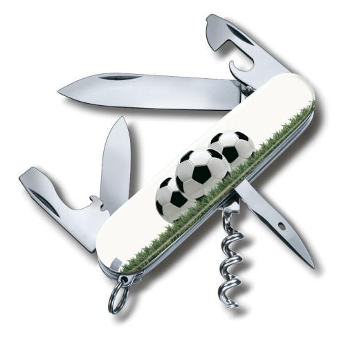 Нож Victorinox Spartan, 91 мм, 12 функций, 'Футбольное поле', 1.3603 SOCCER II