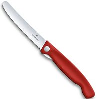 Нож Victorinox столовый, лезвие 11 см, серрейторная заточка