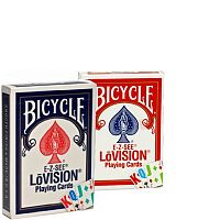 Карты "Bicycle Lovision red/blue"